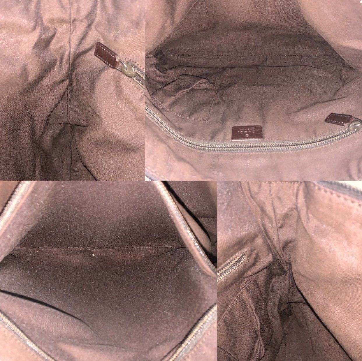 Gucci 💥Last Drop💥Vintage Gucci GG Zip Lock Messenger Bag Size ONE SIZE - 8 Thumbnail