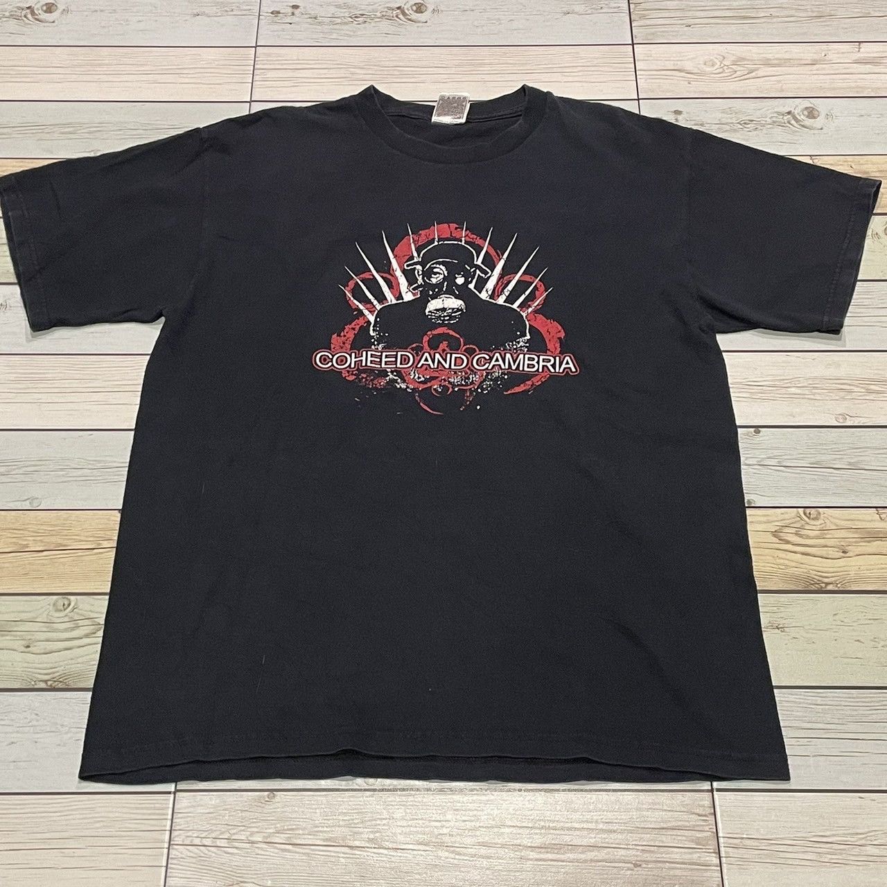 Band Tees × Vintage Rare Vintage Coheed And Cambria Emo Band Tour Tee Size US L / EU 52-54 / 3 - 1 Thumbnail