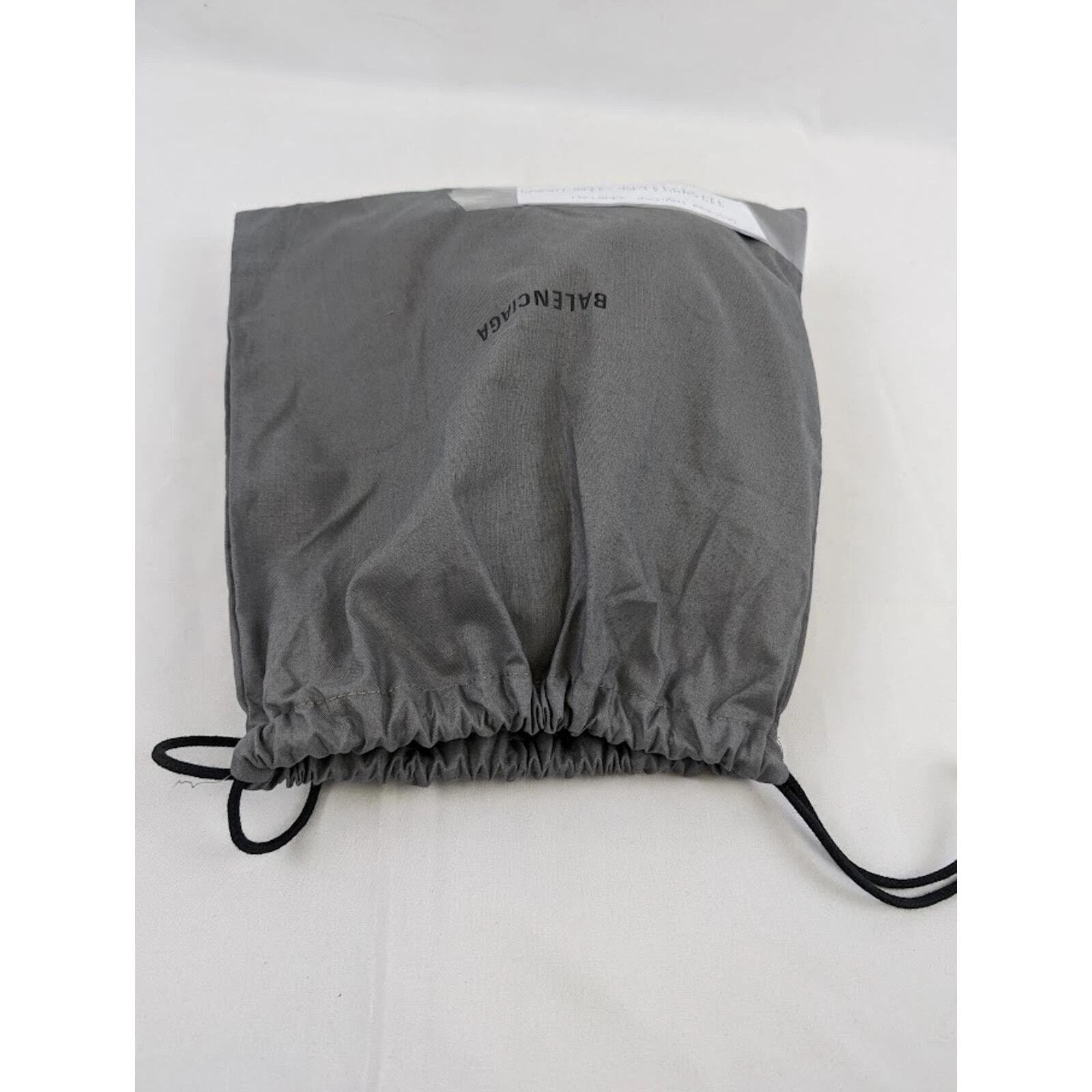 Balenciaga o1rshd1 Q:3 / Distressed Logo Cap / Hat in Charcoal Size ONE SIZE - 18 Thumbnail