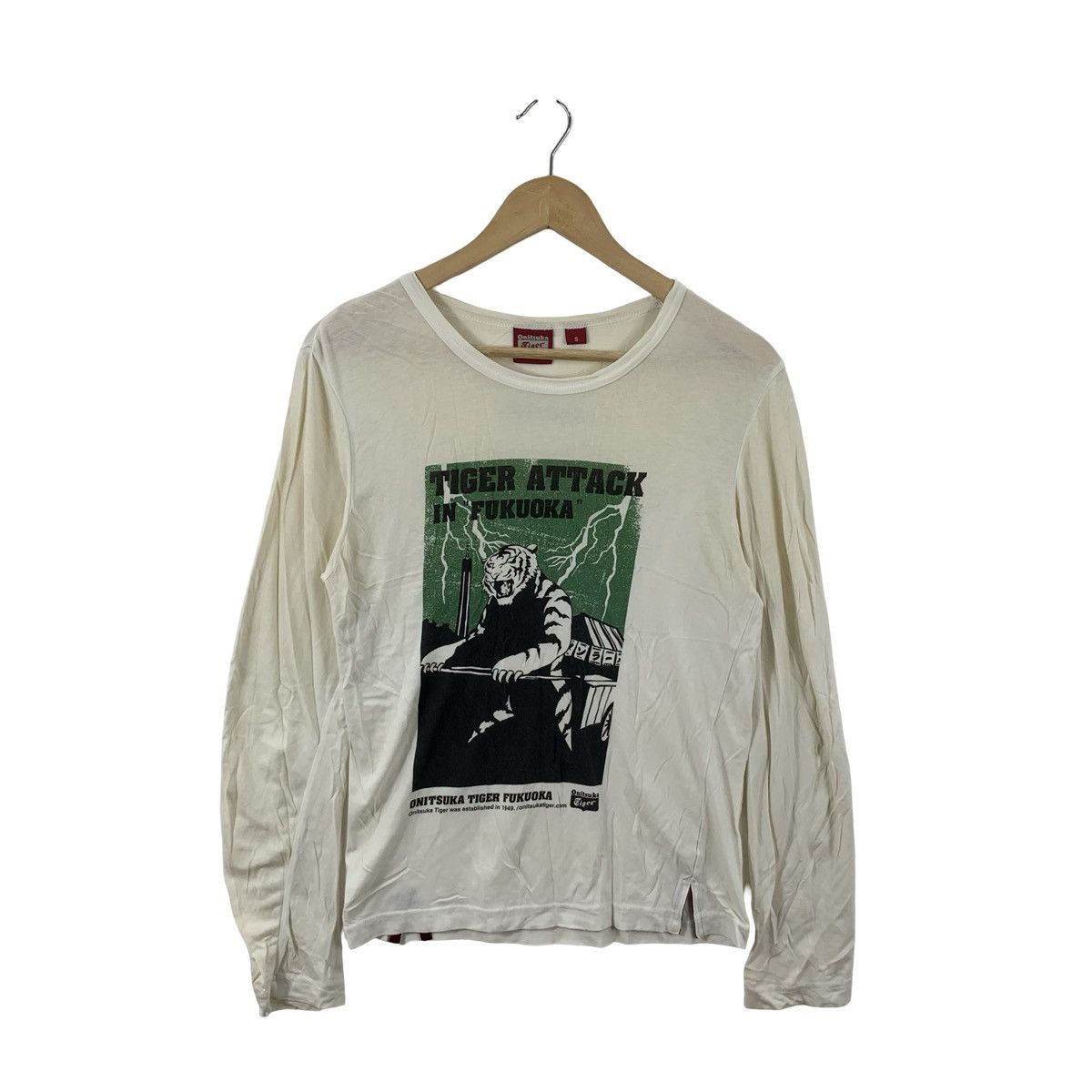 Onitsuka Tiger Vintage Onitsuka Tiger Attack in Fukuoka Graphic Size S / US 4 / IT 40 - 3 Thumbnail