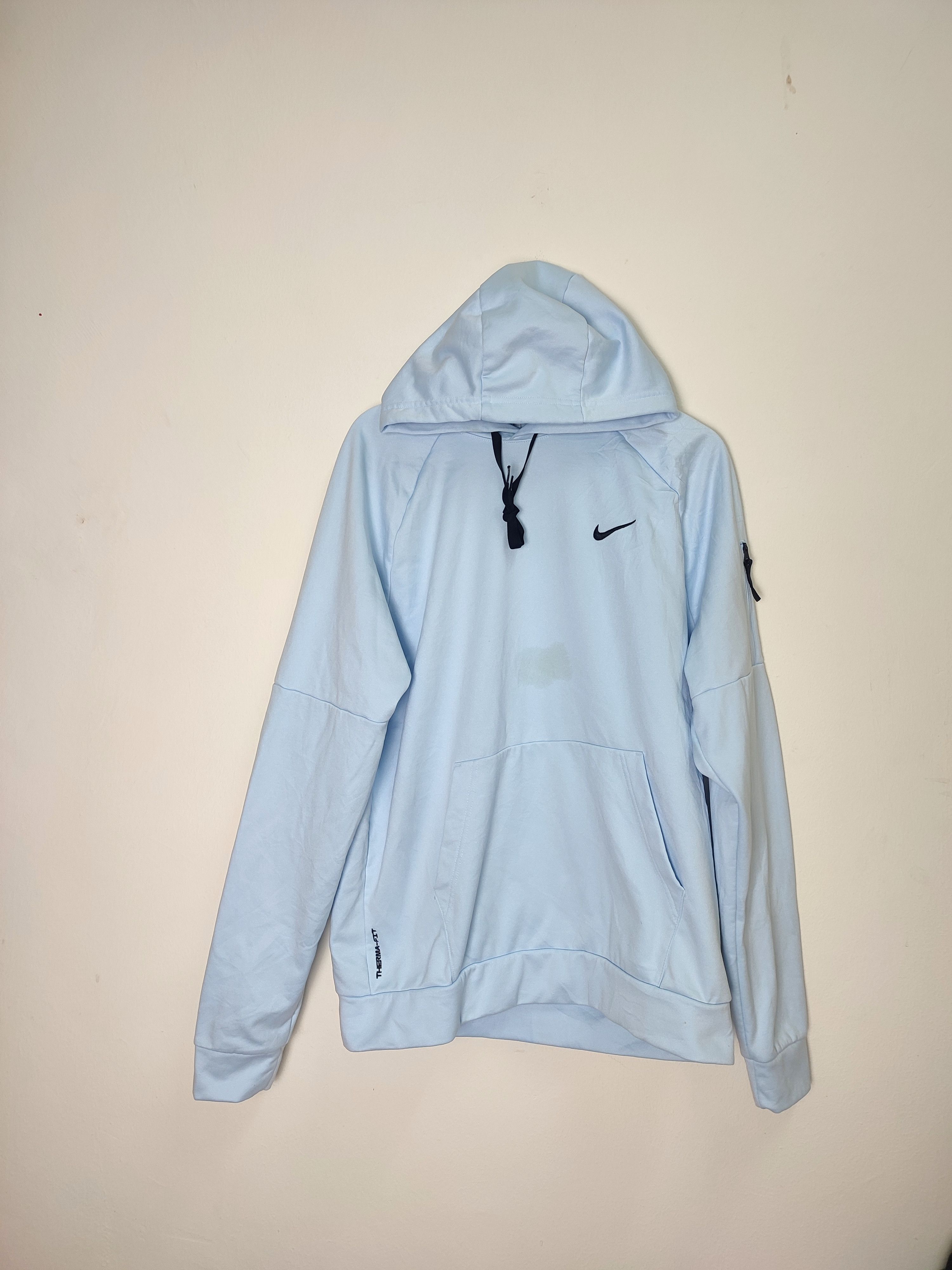Nike Nike Therma-FIT Hoodies Light Blue Size US L / EU 52-54 / 3 - 1 Thumbnail