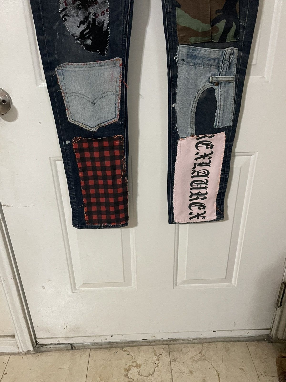 Levi's Daperdashery x Levi’s 511 custom made denim jeans Size US 32 / EU 48 - 3 Thumbnail