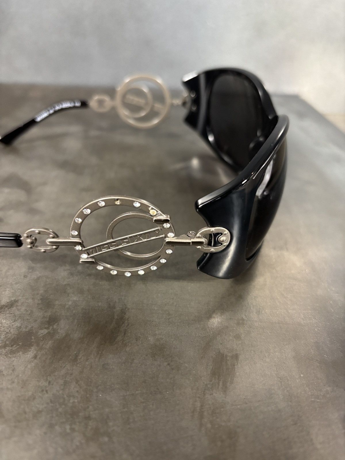 Miss Sixty Vintage Miss Sixty Sunglasses Y2K 2000s Oversized Rhinestone Size ONE SIZE - 19 Thumbnail