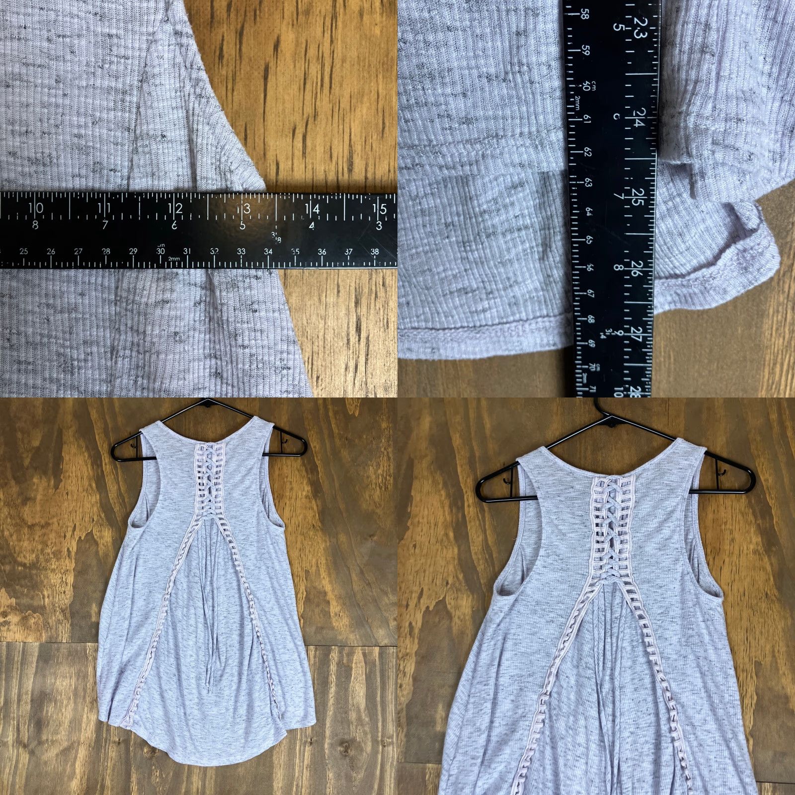 Anthropologie VINTAGE Akemi + Kin Anthropologie Womens Tank Top Purple Blouse Rayon Blend Medium Size M / US 6-8 / IT 42-44 - 8 Thumbnail