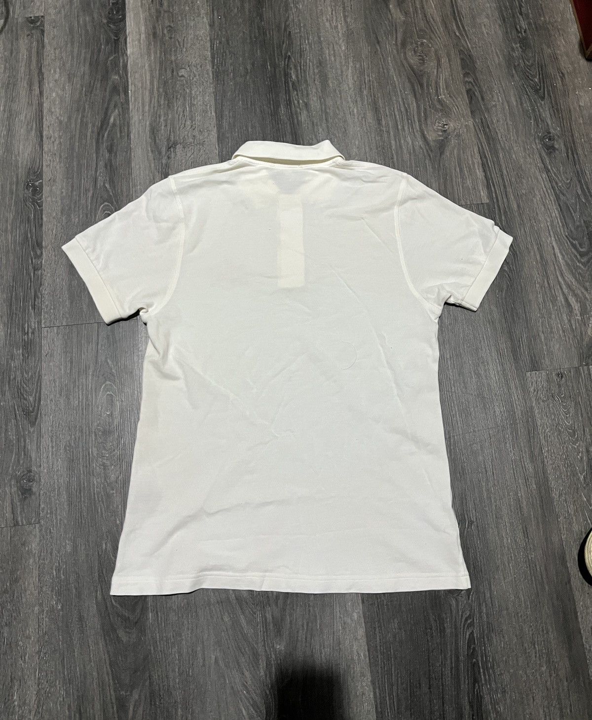 Burberry Burberry white big horse polo shirt Size US M / EU 48-50 / 2 - 6 Thumbnail