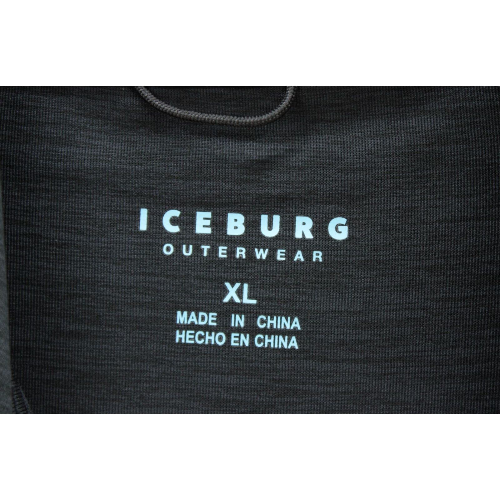 Vintage Iceberg Outerwear Hoodie Mens XL Black Lightweight Thumb Holes Stretch Outdoor Hoodie Size US XL / EU 56 / 4 - 4 Thumbnail