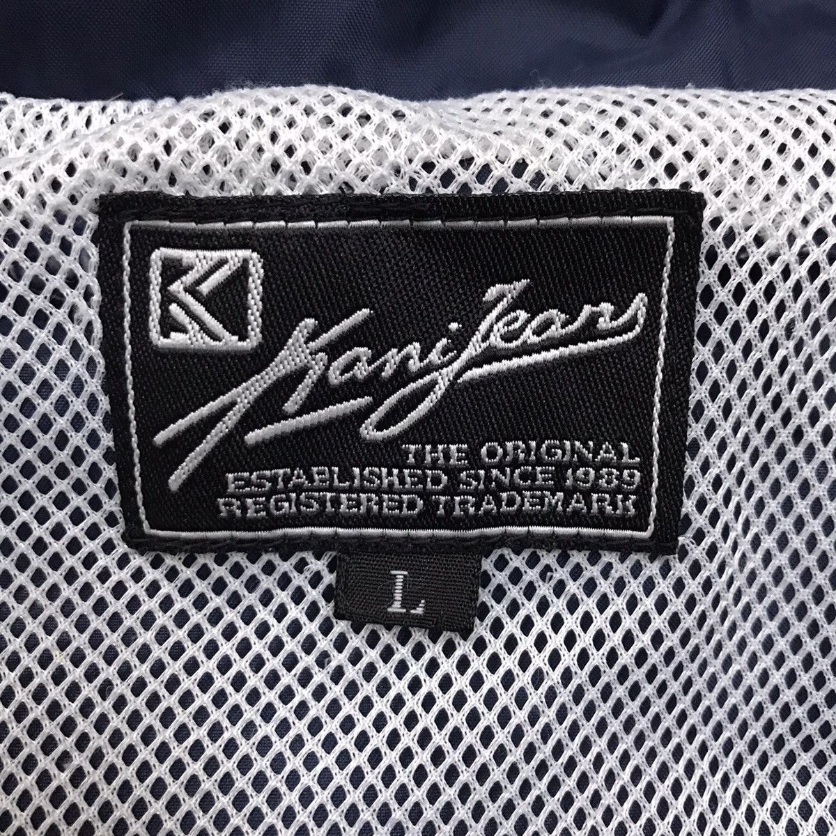 Karl Kani Vintage 90s Karl Kani Jeans Biglogo Windbreaker Jacket Size US XL / EU 56 / 4 - 10 Thumbnail