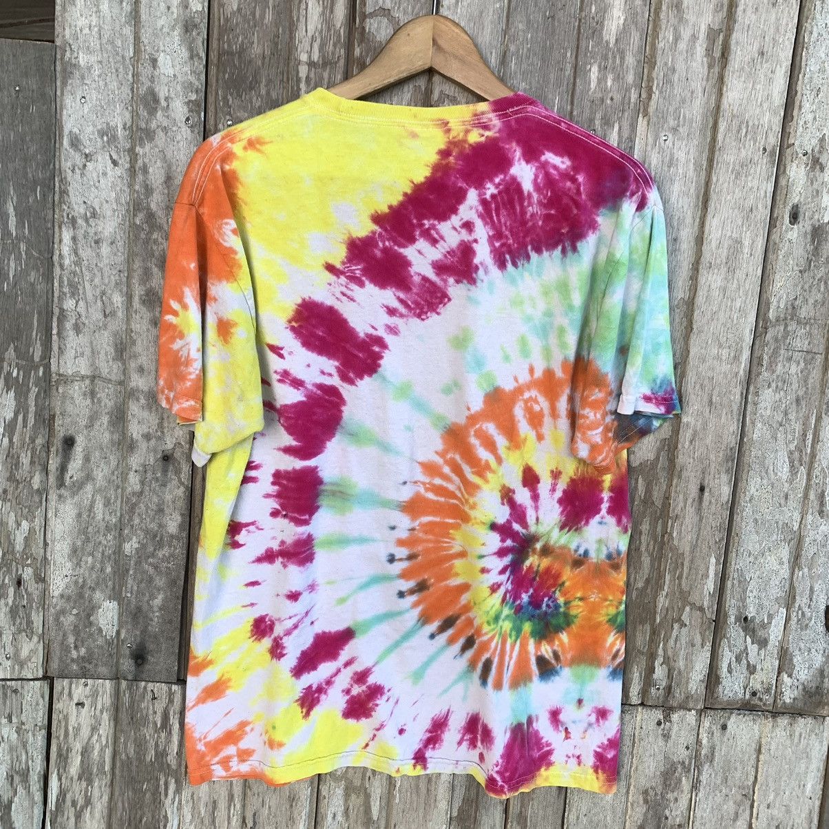 Band Tees Thrashed vintage radiohead tie dye band tee Size US M / EU 48-50 / 2 - 6 Thumbnail
