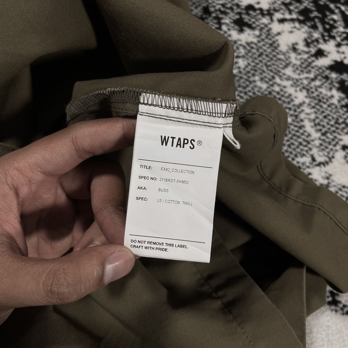Wtaps WTAPS BUDS LS / COTTON TWILL 2021 - M Size US M / EU 48-50 / 2 - 6 Thumbnail