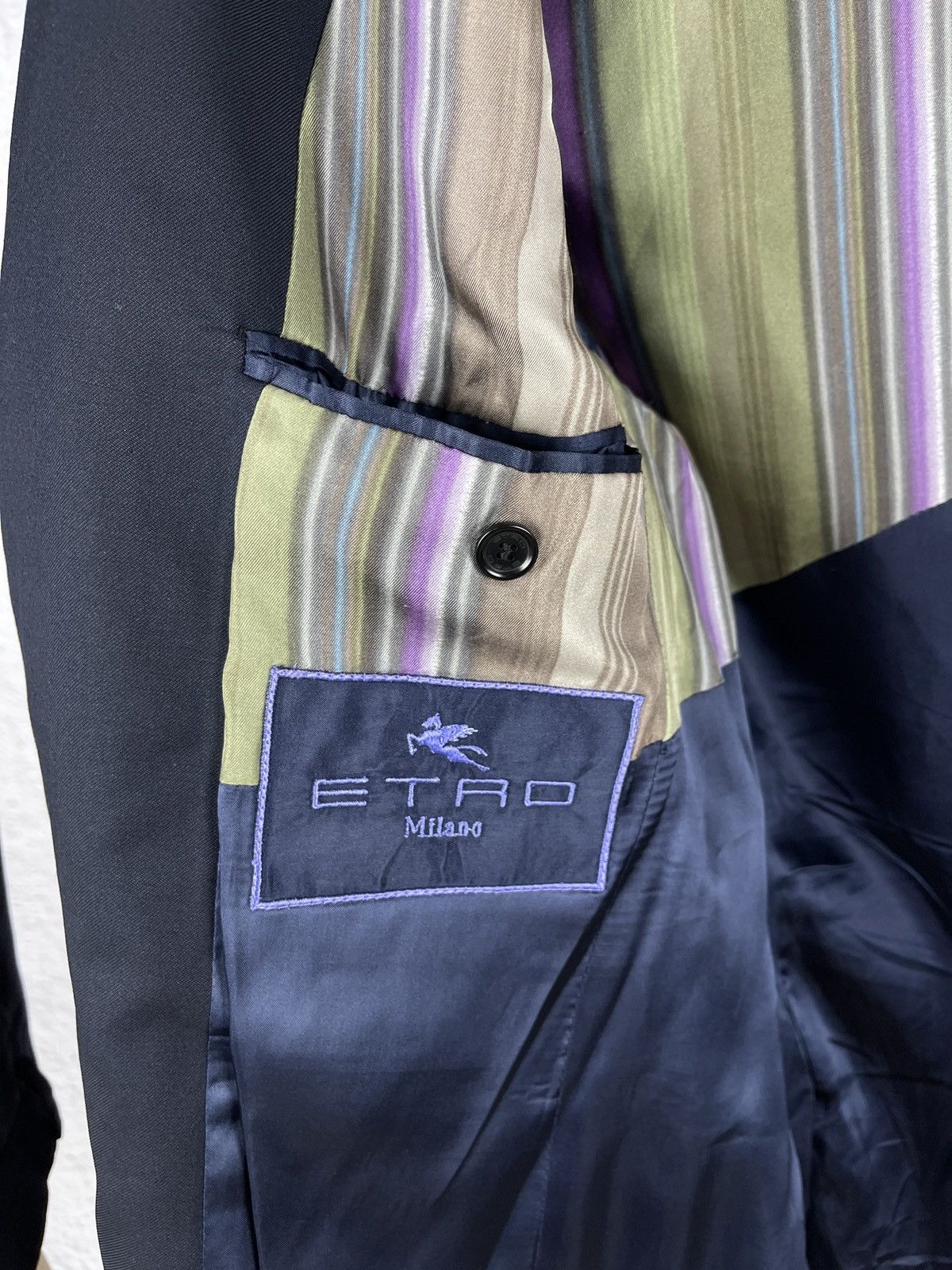 Etro ETRO Milano Wool Suit size 42R US / 52 EU Size 42R - 13 Thumbnail