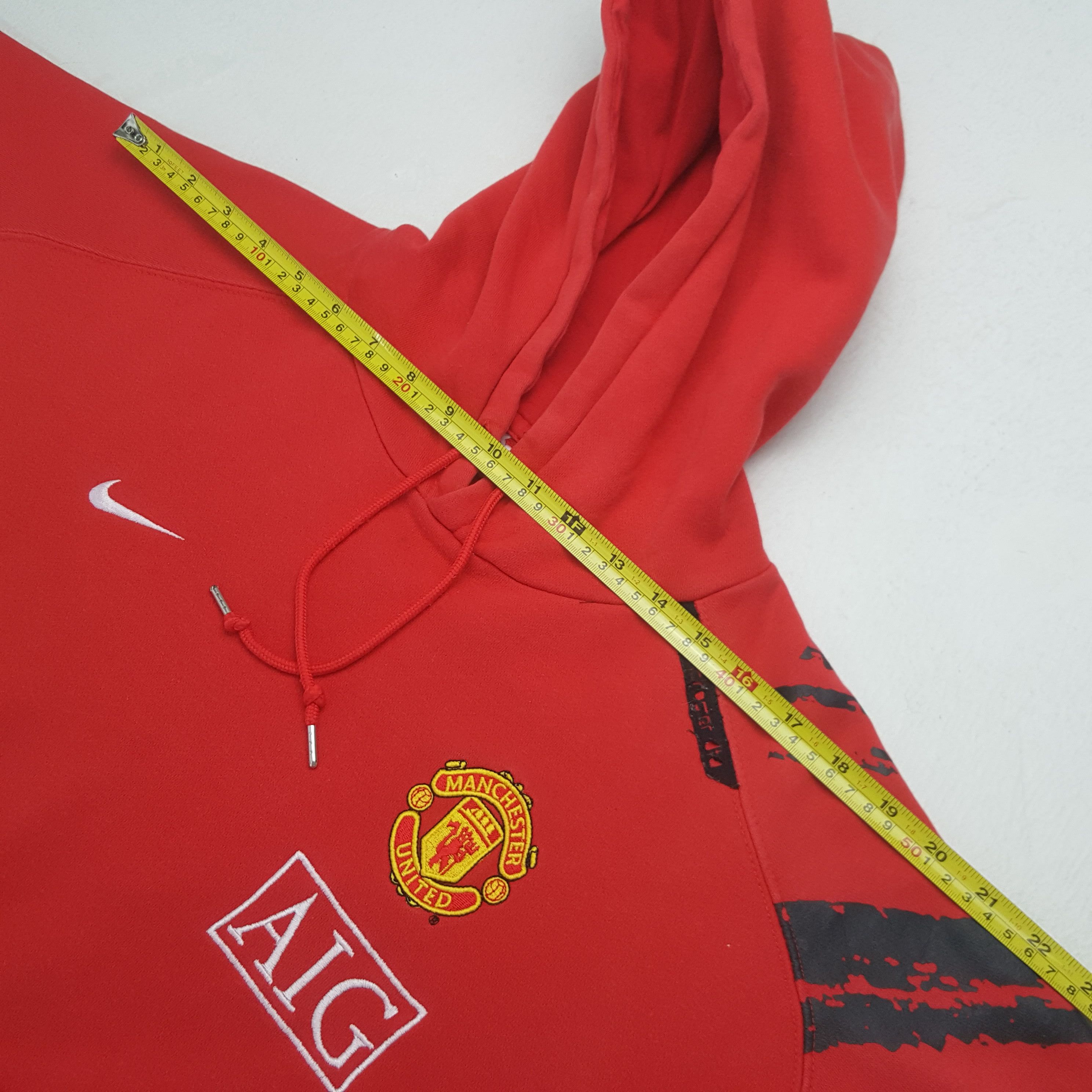 Nike Vintage Nike Manchester United Sweatshirt Hoodies Size US M / EU 48-50 / 2 - 5 Thumbnail