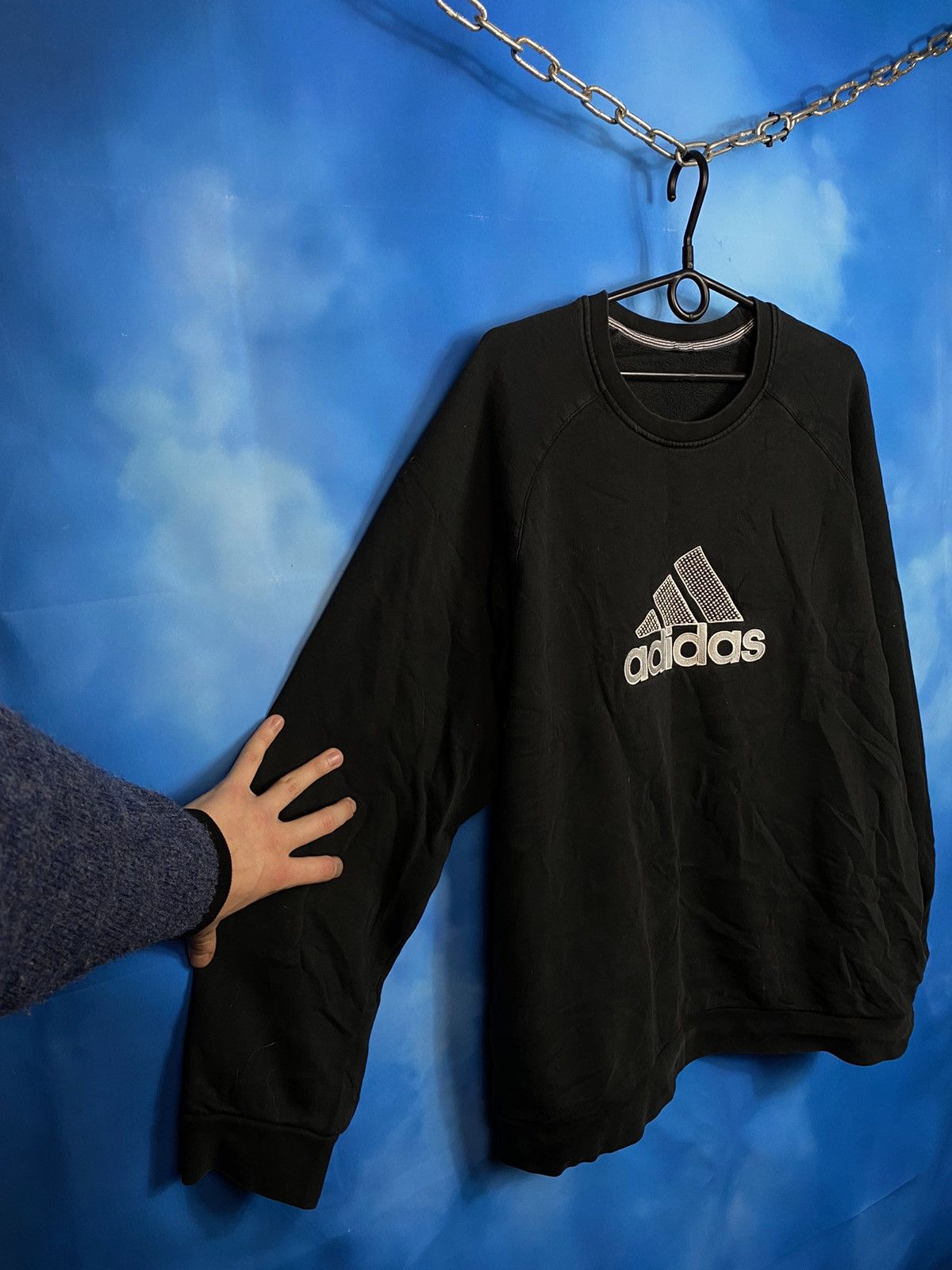 Adidas × Vintage 🔥 ADIDAS 90s SWEATSHIRT OVERSIZE FIT Size US M / EU 48-50 / 2 - 2 Thumbnail
