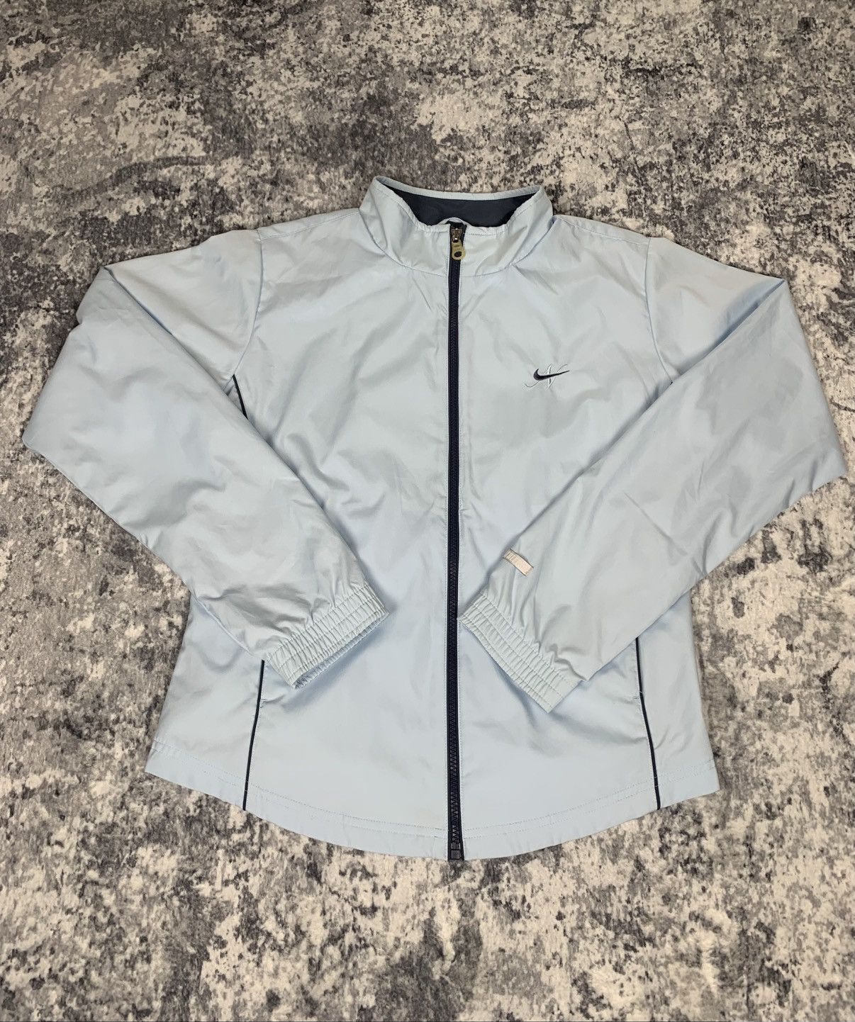Nike × Vintage Vintage Nike Sportswear Windbreaker Retro fit Nike Größe L Size L / US 10 / IT 46 - 1 Thumbnail