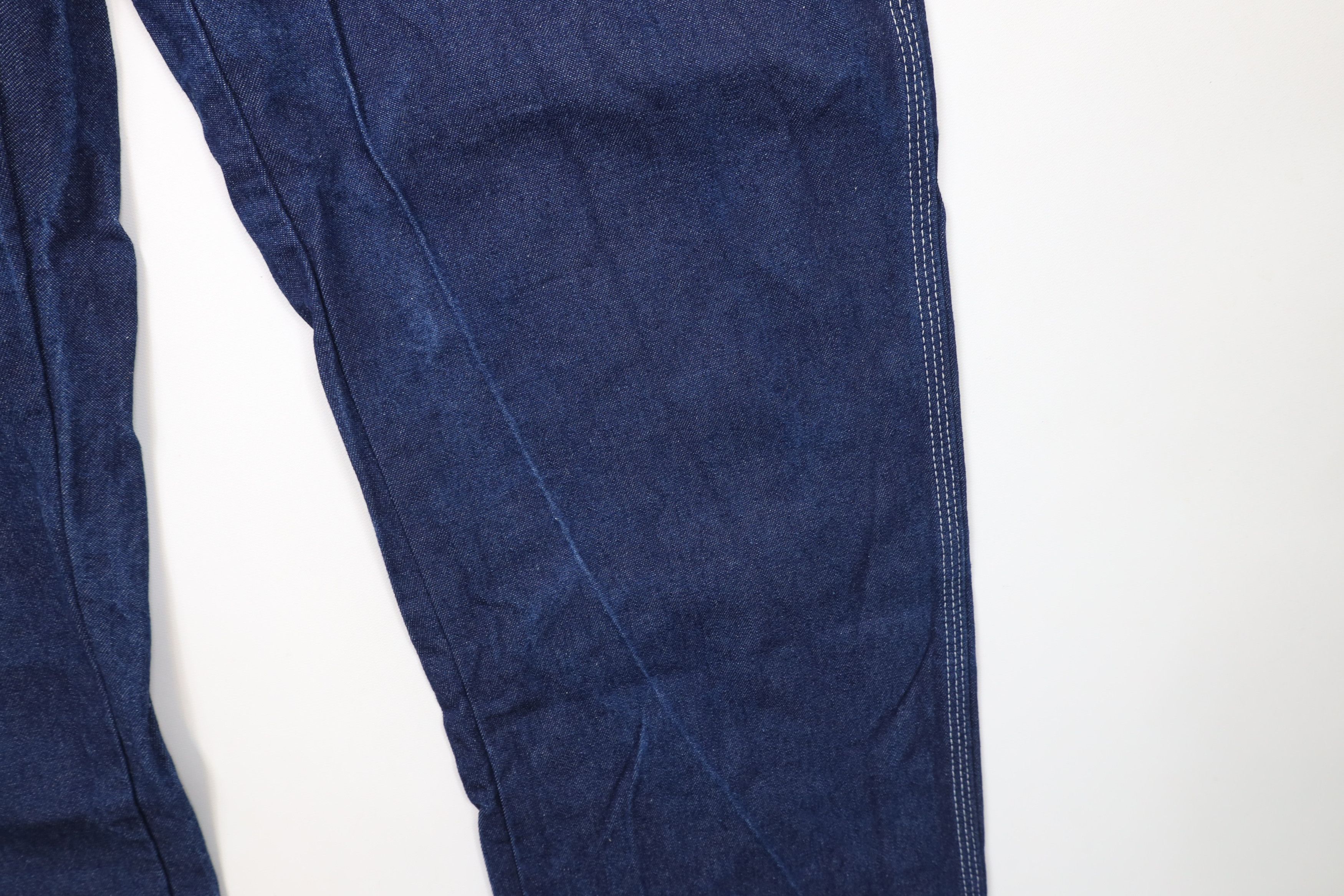 Dickies × Vintage Vintage Y2K Dickies Spell Out Wide Leg Dungaree Denim Jeans Size US 38 / EU 54 - 6 Thumbnail