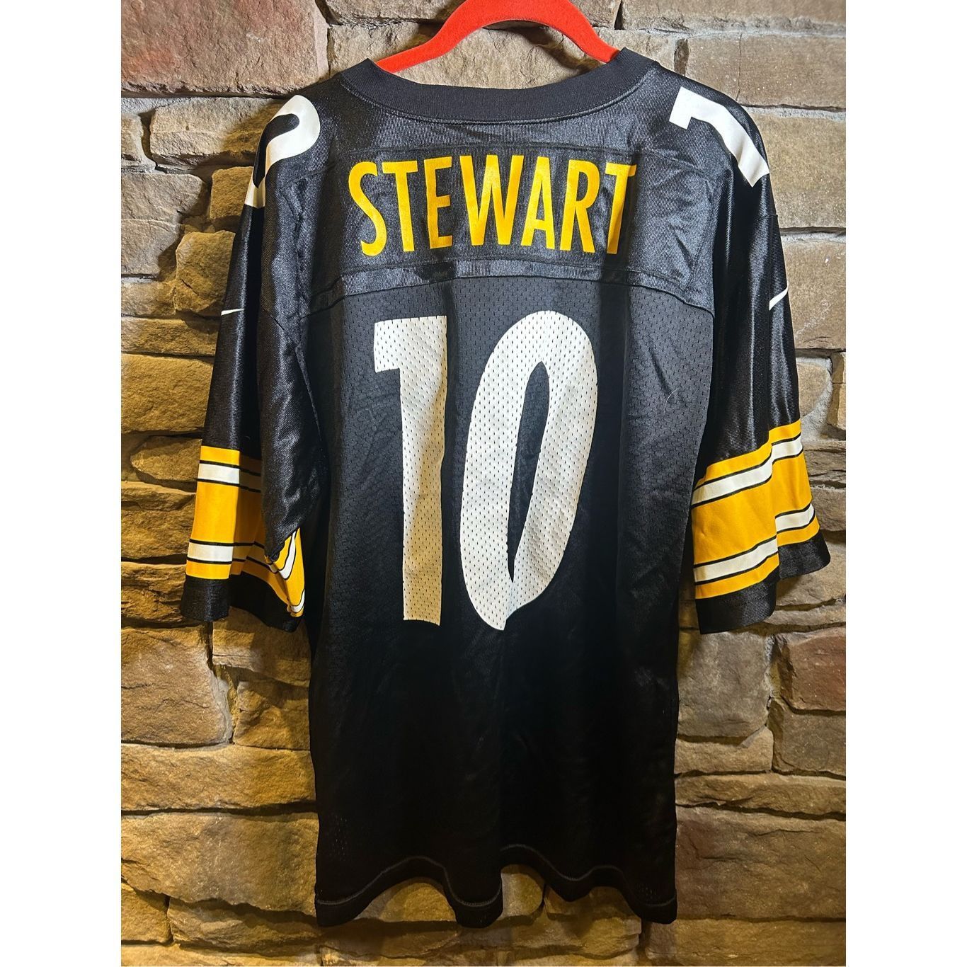 Nike Size L - Nike Pittsburgh Steelers Stewart #10 Football Jerse Size US L / EU 52-54 / 3 - 7 Thumbnail