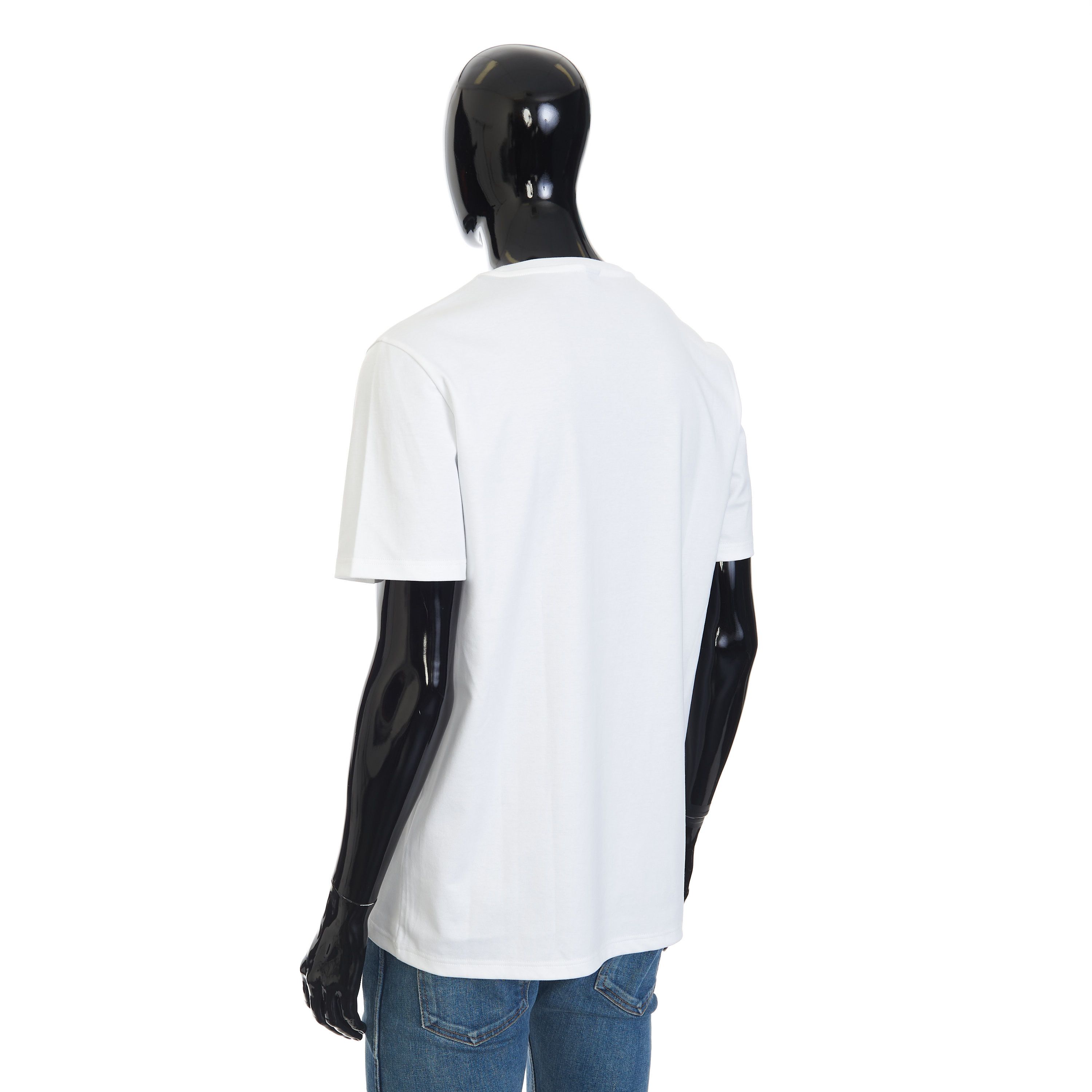 Berluti Embroidered Logo T-shirt In Optic White Cotton Size US XL / EU 56 / 4 - 4 Thumbnail