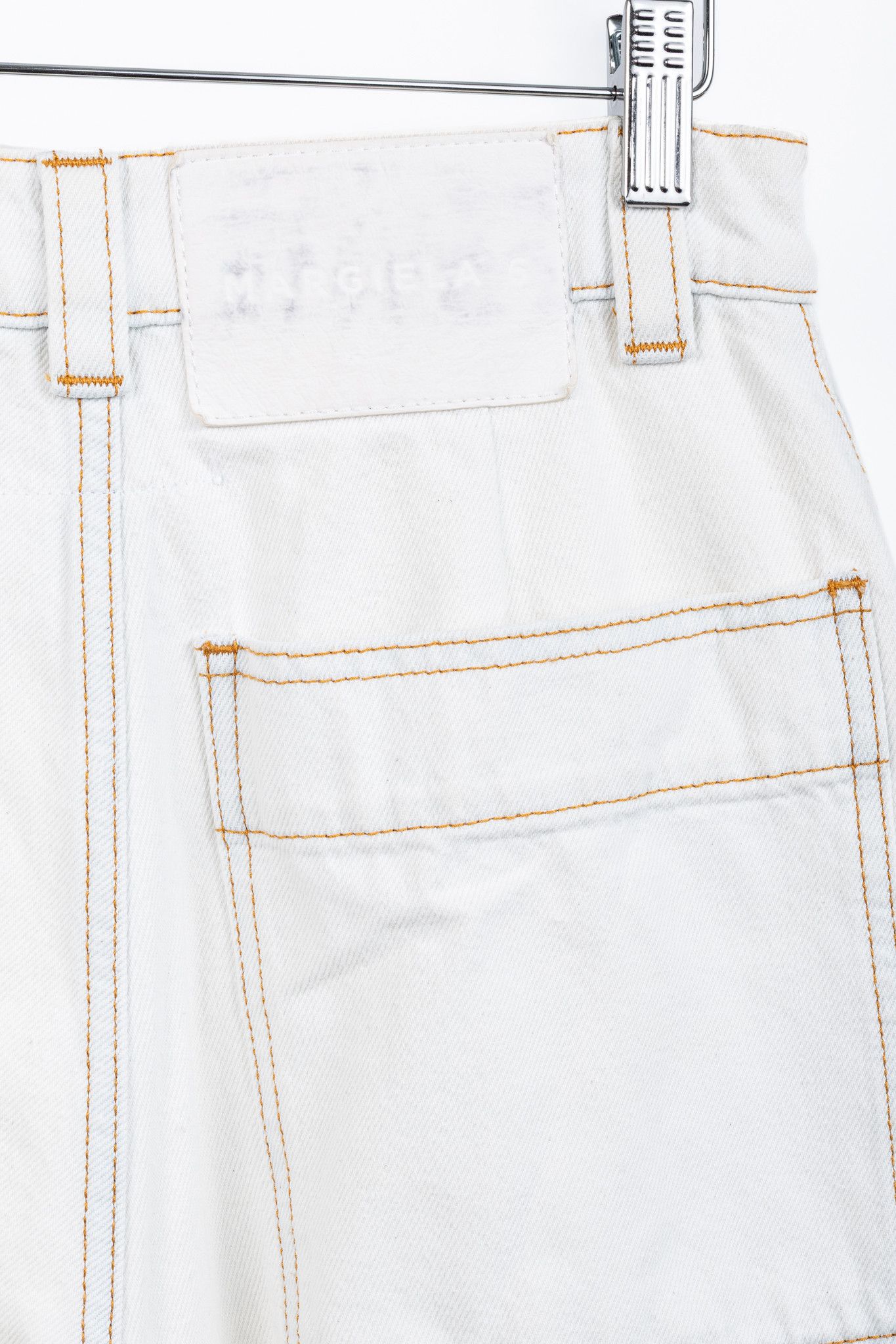 MM6 MM6 Maison Margiela SS22 Runway Wide-Leg Pocket Denim Size 27" / US 4 / IT 40 - 8 Thumbnail