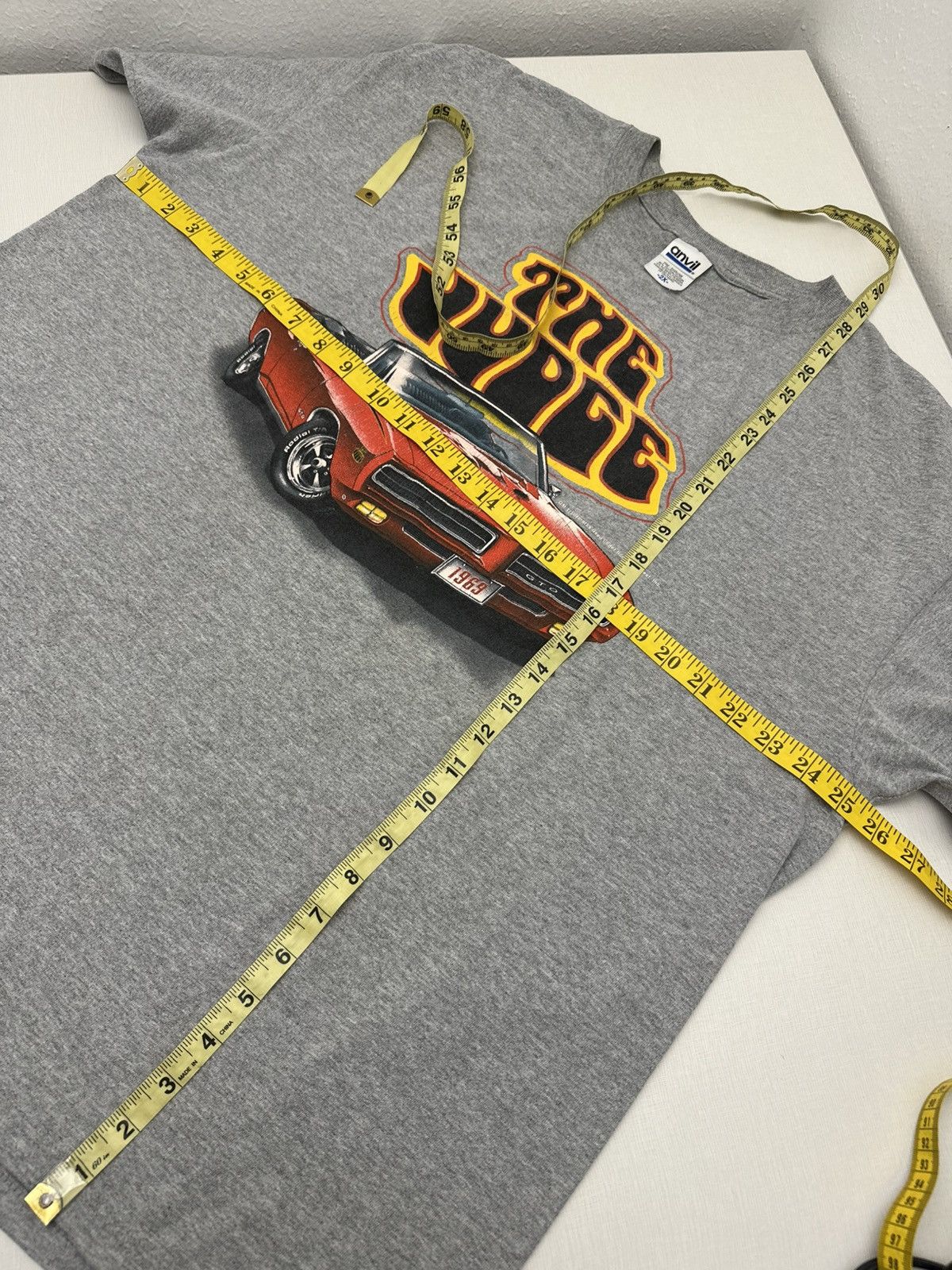 Anvil Vintage 90s The Judge Pontiac GTO Graphic T Shirt Size XXL Size US XXL / EU 58 / 5 - 6 Thumbnail