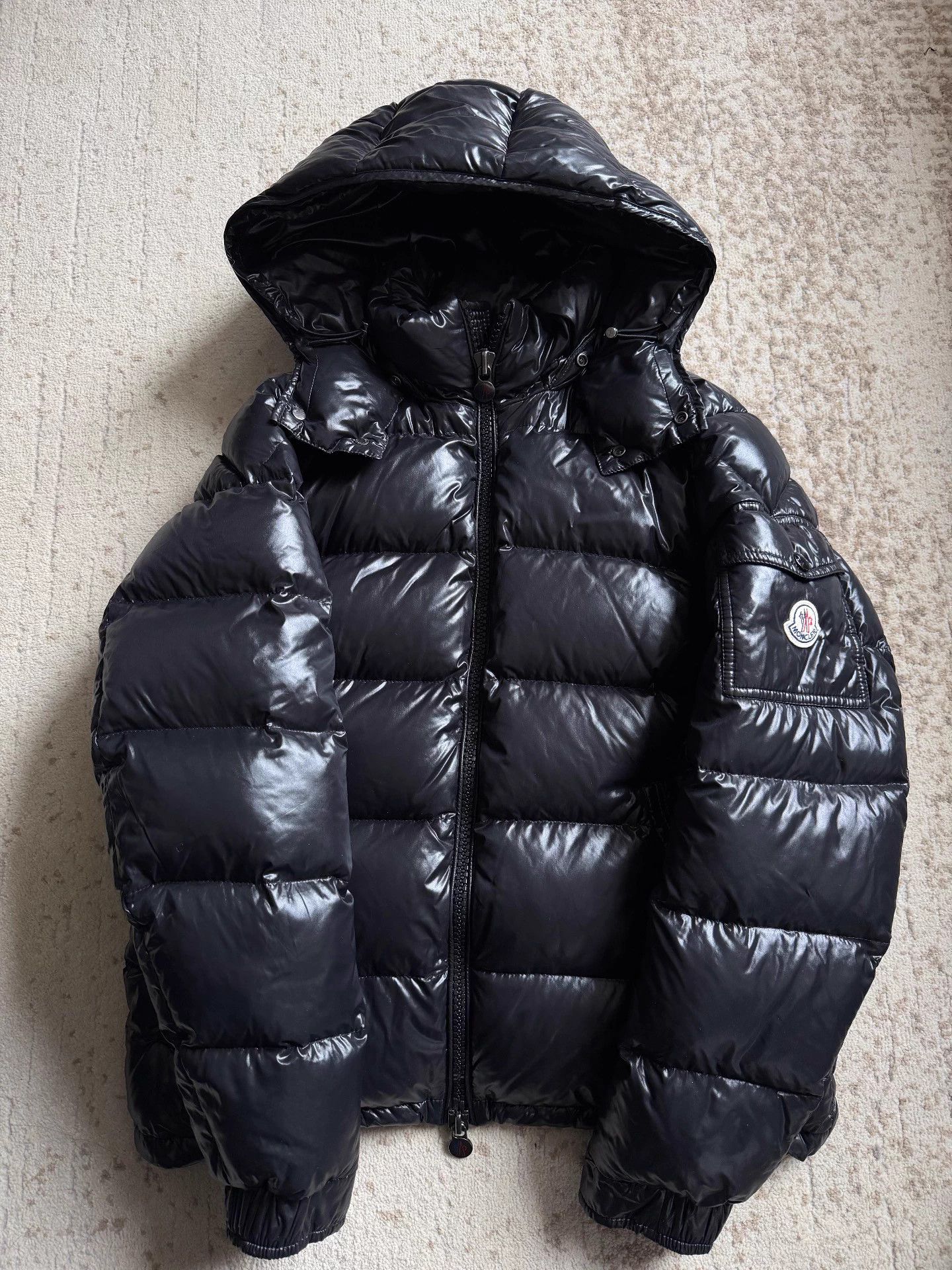 Moncler Moncler Maya Men Black Size 2 Near New Size US M / EU 48-50 / 2 - 2 Thumbnail