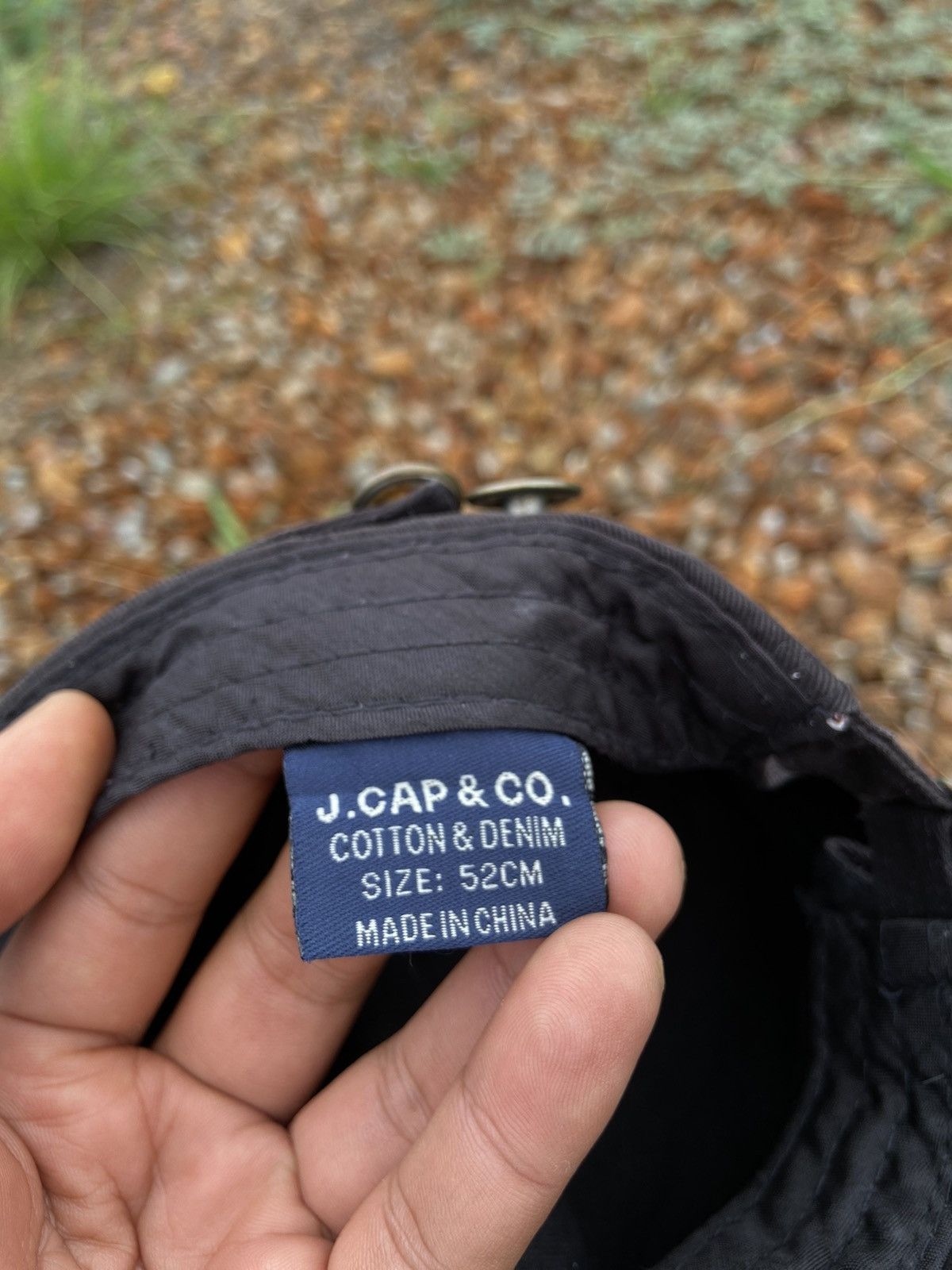 If Six Was Nine 2000s J caps & co disetressed button studded patrol hat Size ONE SIZE - 6 Thumbnail