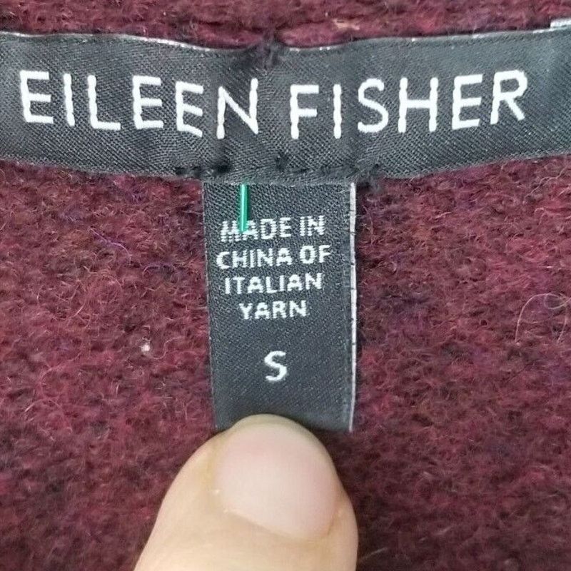 Eileen Fisher Eileen Fisher Womens Wool Cardigan Sweater Sz S Quiet Luxury Size S / US 4 / IT 40 - 5 Thumbnail