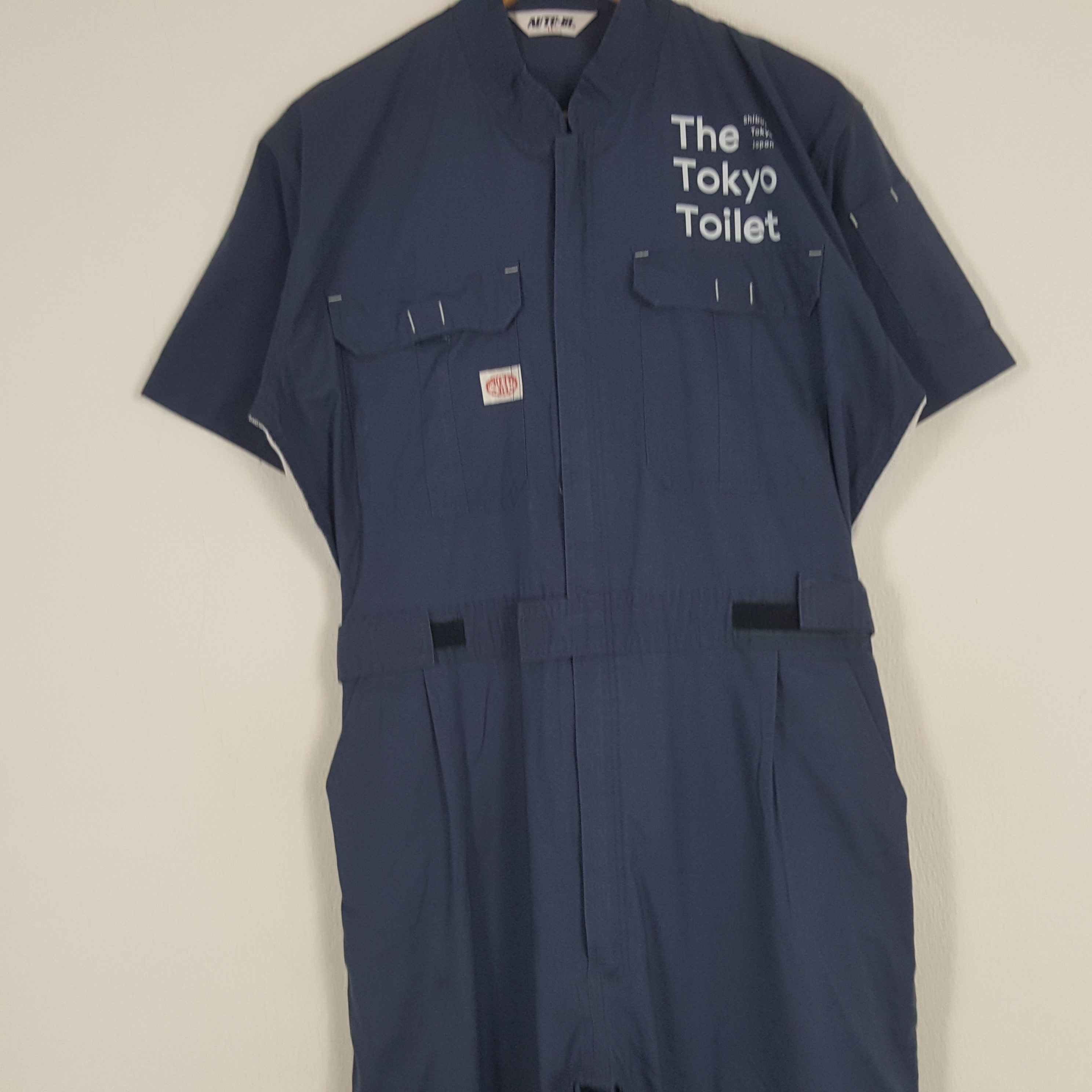 Japanese Brand × Vintage Vintage The Tokyo Toilet Japanese Brand Coverall Jacket Size US M / EU 48-50 / 2 - 5 Thumbnail