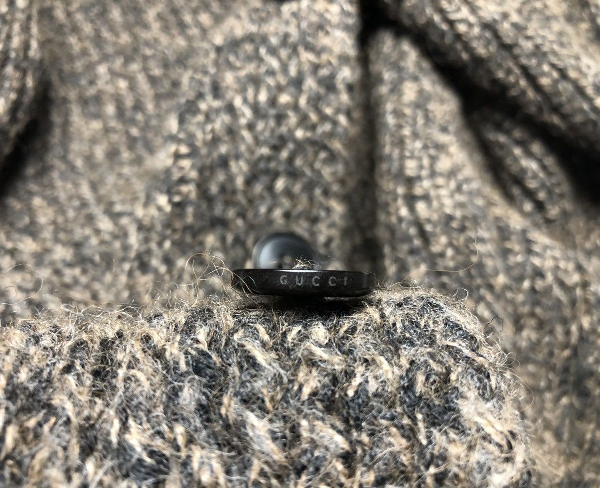 Gucci Gucci heavy wool shawl cardigan Size US M / EU 48-50 / 2 - 8 Thumbnail