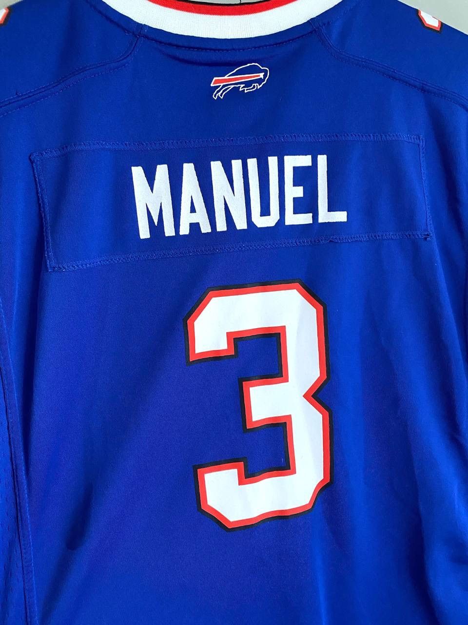 NFL × Nike Nike NFL Football Jersey Buffalo Bills #3 Manuel, Size XS-S Size US XS / EU 42 / 0 - 11 Thumbnail
