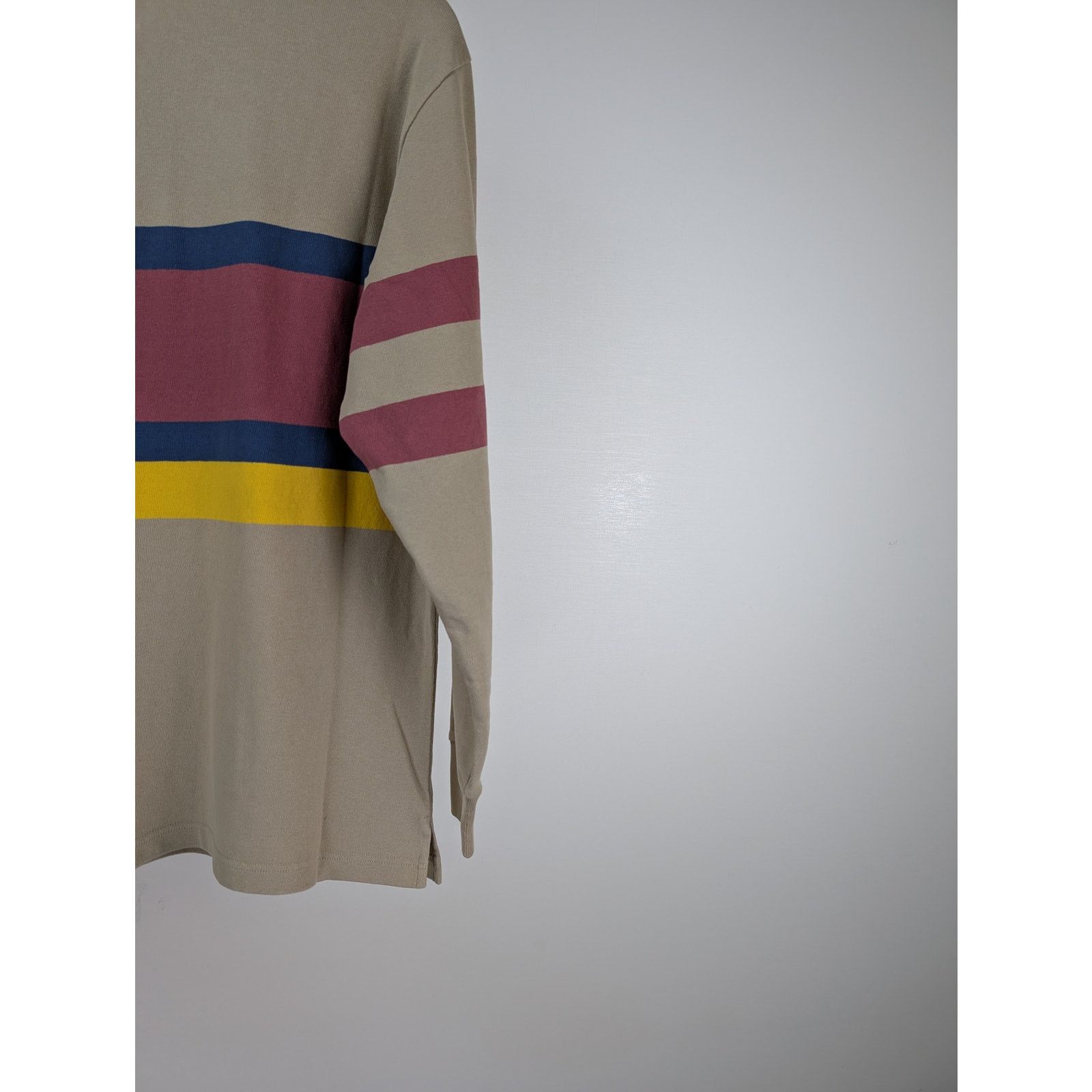 Aime Leon Dore × New Balance o1rshd1 NB Rainiery Rugby Polo Shirt in Brown Size US M / EU 48-50 / 2 - 11 Thumbnail