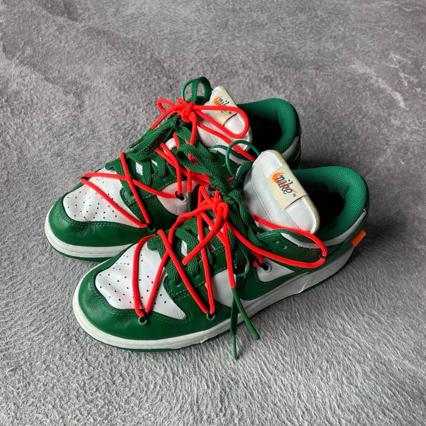 Off-White Off-White Green Lowtop Sneakers 40 Men Size US 7.5 / EU 40-41 - 1 Thumbnail