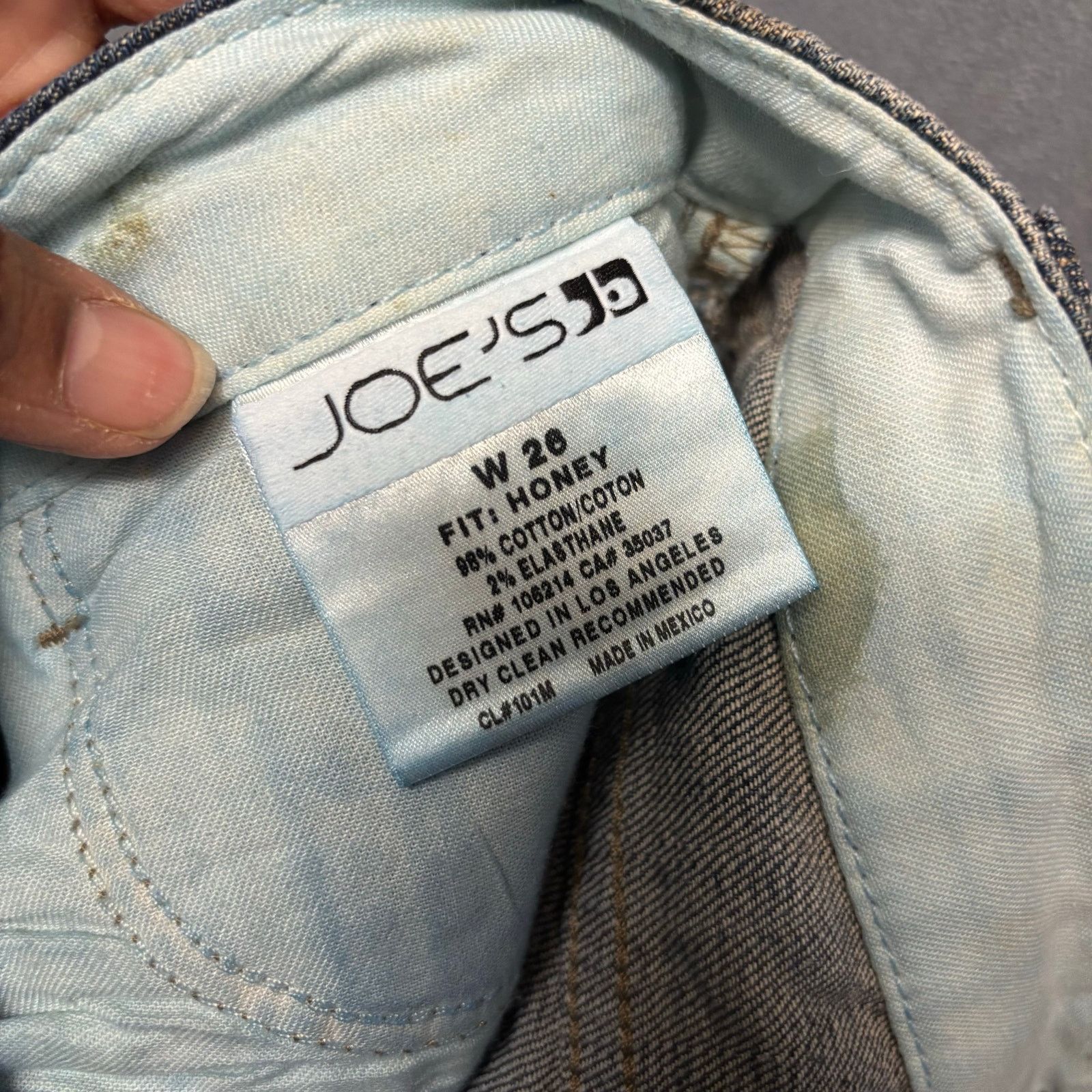 Joe's Joes Honey Boot Cut Jeans Aimee Country Western Rockabilly Size 28" / US 6 / IT 42 - 3 Thumbnail