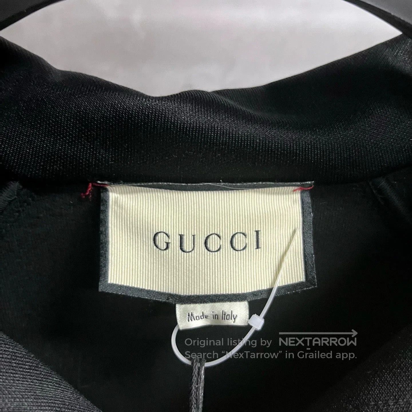 Gucci gucci black logo striped long sleeve jacket. Size US L / EU 52-54 / 3 - 2 Thumbnail
