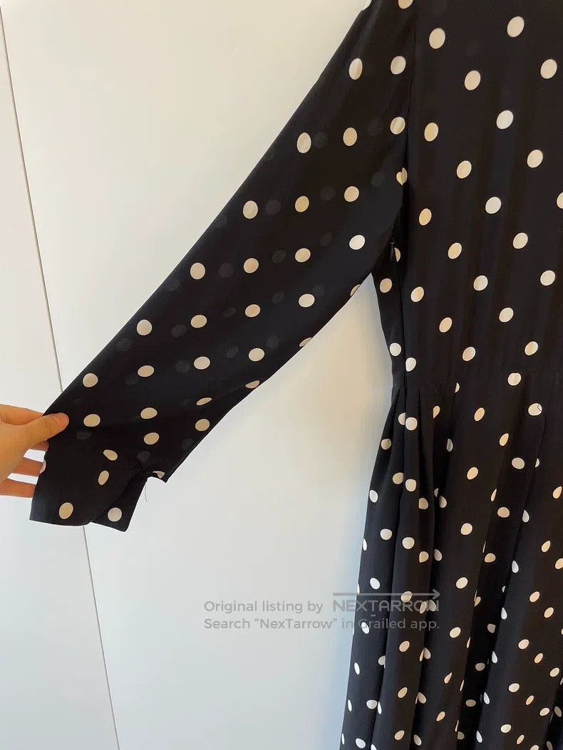 Other Valentino Main line polka dot silk dress Size M / US 6-8 / IT 42-44 - 4 Thumbnail