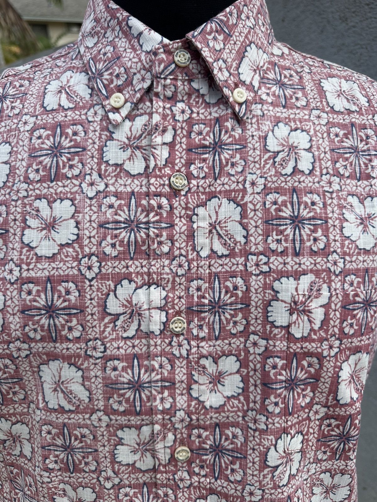 Reyn Spooner New Reyn Spooner Classic Pua Patchwork Pink Hawaiian Men's M Size US M / EU 48-50 / 2 - 3 Thumbnail
