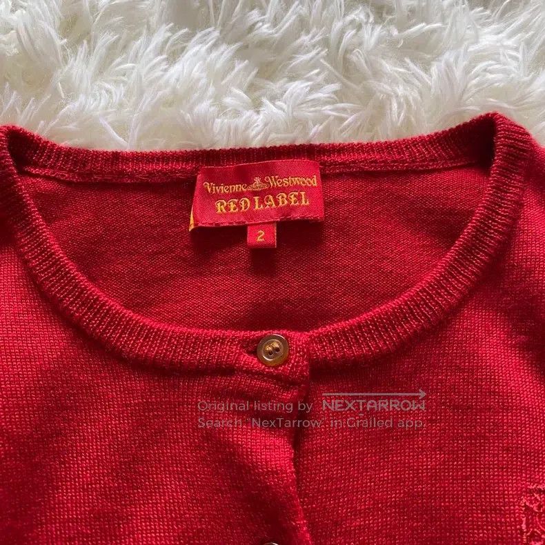 Vivienne Westwood Vivienne Westwood Red Knit Sweater Size M / US 6-8 / IT 42-44 - 5 Thumbnail