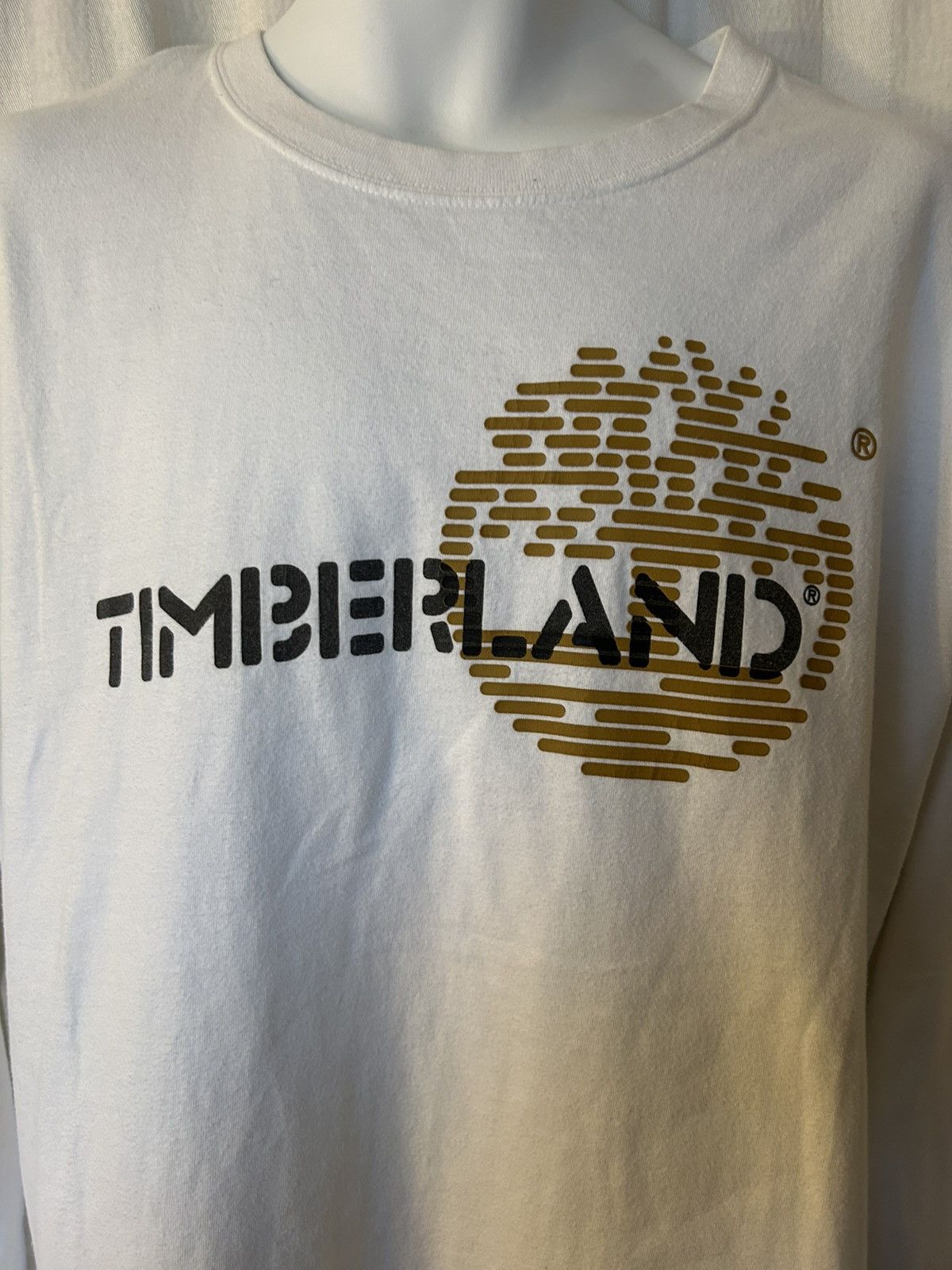 Timberland Tee: timberland long sleeved new stack logo made in usa xl Size US XL / EU 56 / 4 - 3 Thumbnail