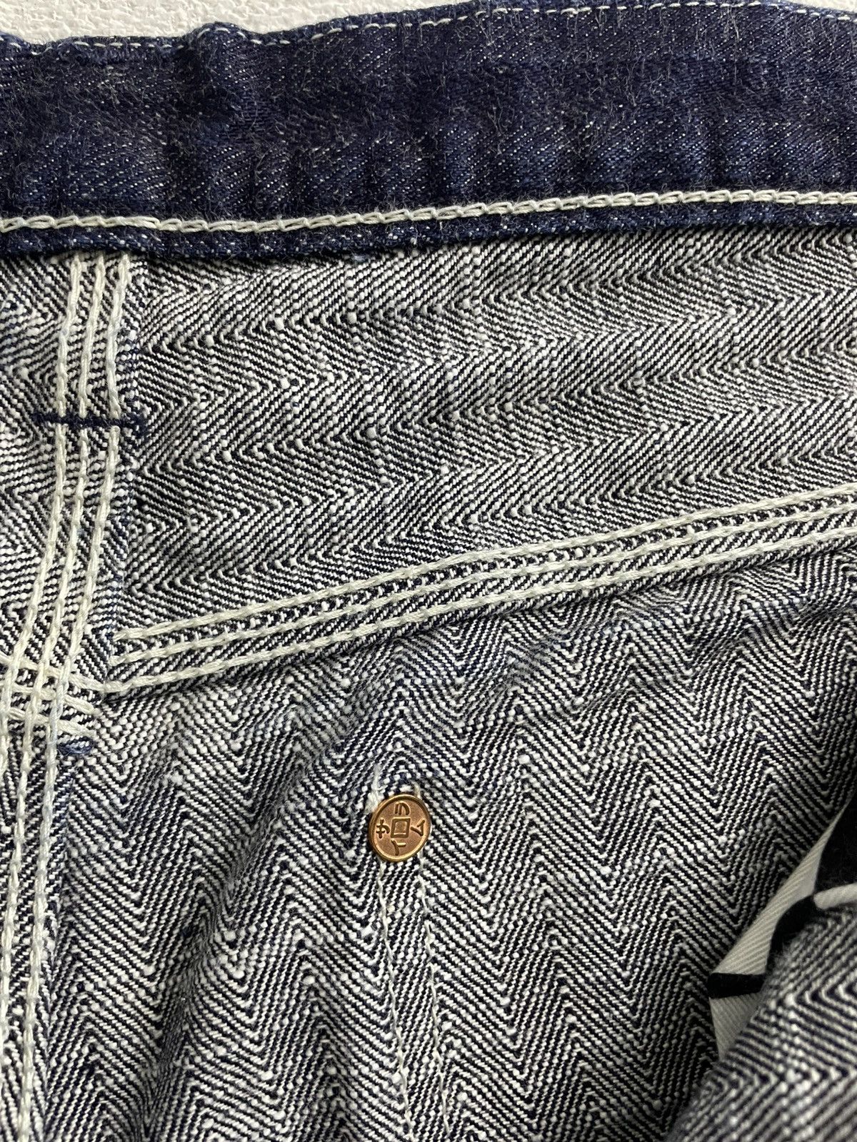 Samurai Jeans Samurai SM610DX-P Herringbone Work Pants Size US 35 - 7 Thumbnail