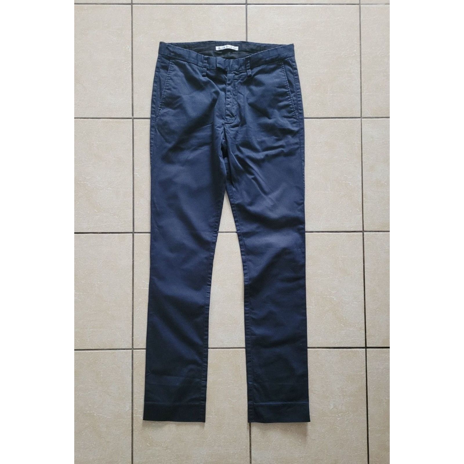 Acne Studios ACNE satin contrast trousers | Grailed