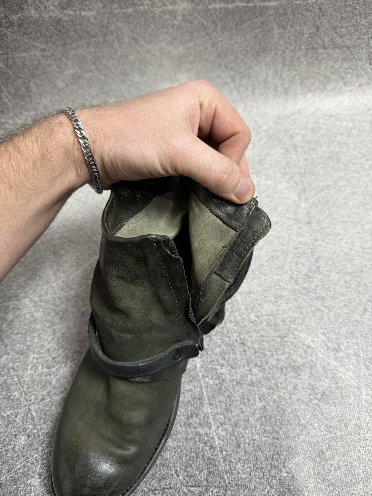 A.S. 98 Airstep Guidi 14h Addiction Style Leather Boots