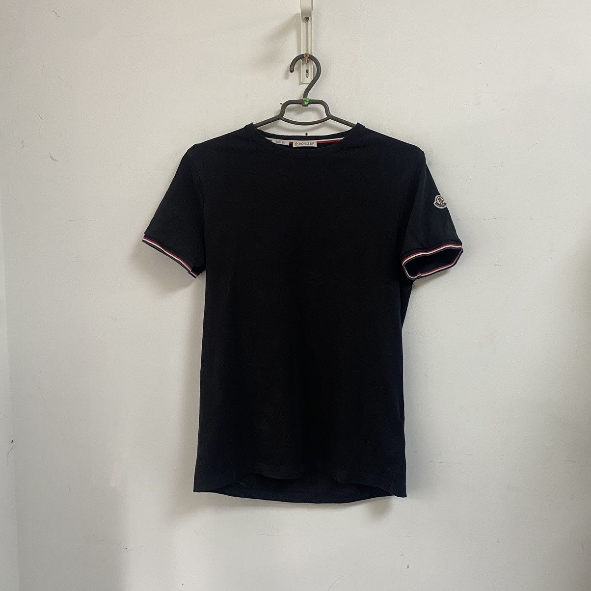 Moncler White Moncler Polo Shirt Size US M / EU 48-50 / 2 - 1 Thumbnail