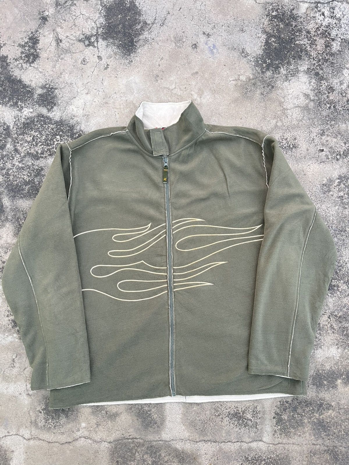 JNCO Y2k zip up flame Size US S / EU 44-46 / 1 - 2 Thumbnail