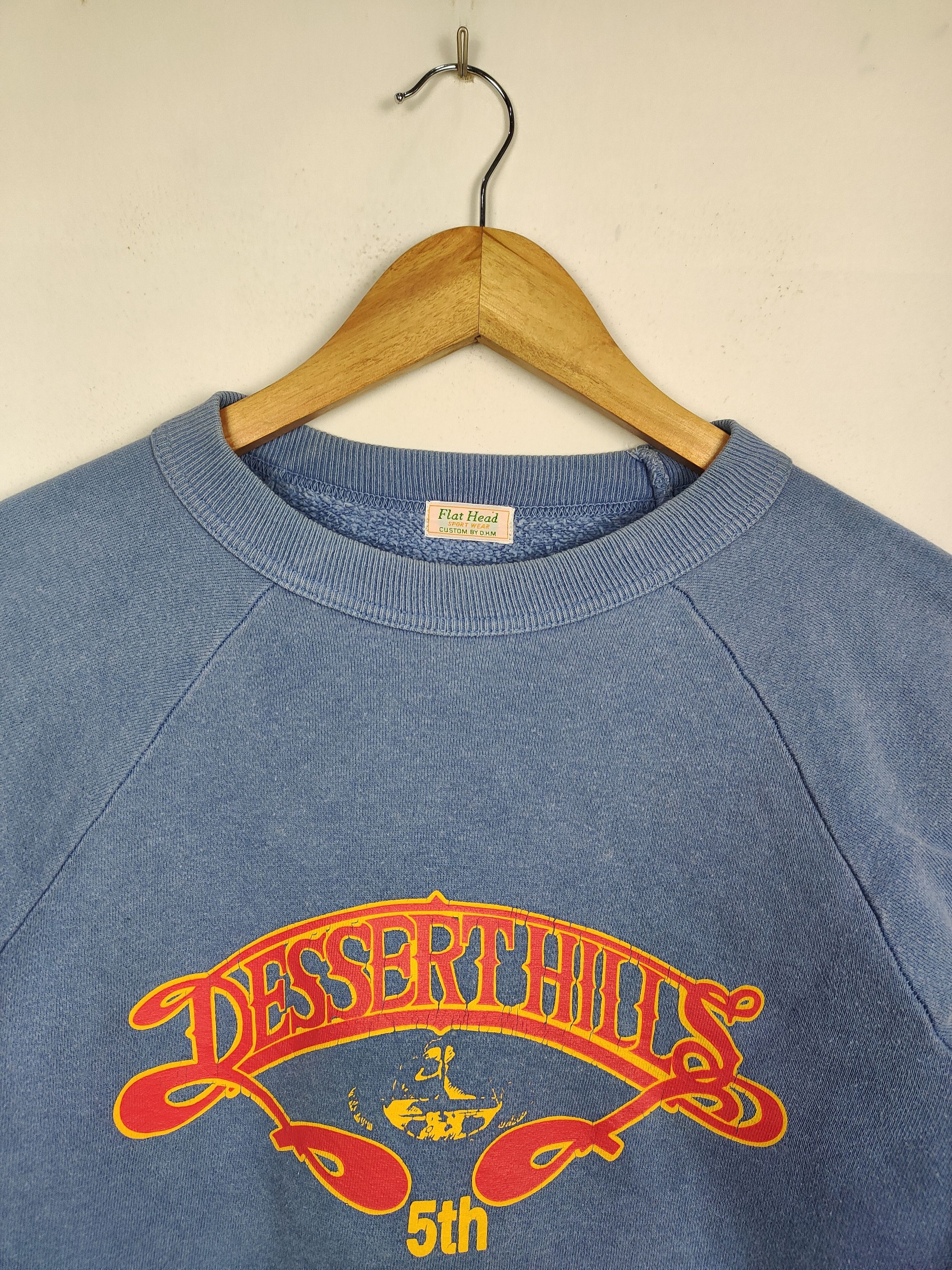Japanese Brand × The Flat Head The Flat Head Sweatshirt Size US S / EU 44-46 / 1 - 2 Thumbnail