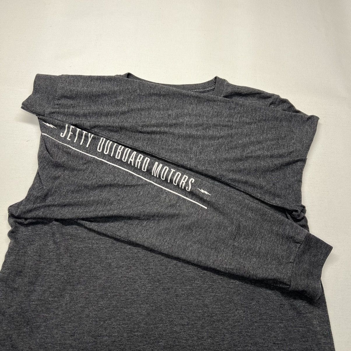 Other Jetty Tee Shirt Grey Graphic Marine Fishing Boat Y2K Size US L / EU 52-54 / 3 - 7 Thumbnail