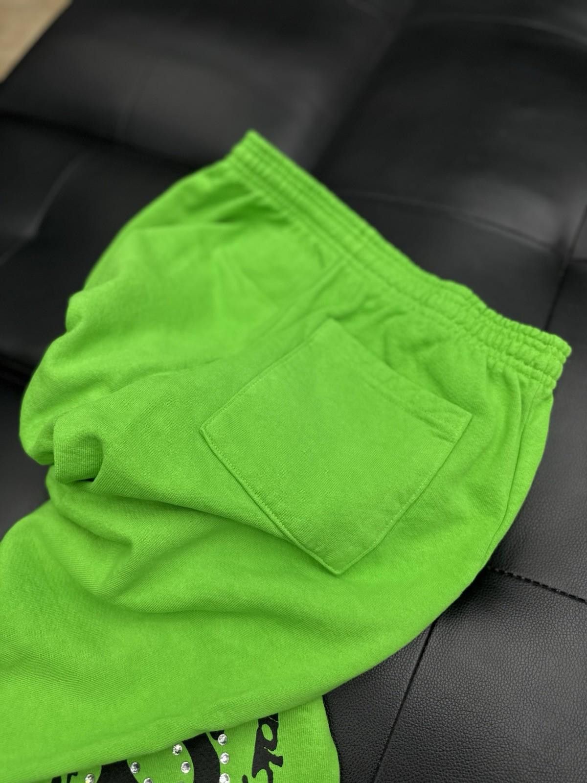 Other Size S Sp5der Worldwide Slime Green Sweats Young Thug Spider Size US 30 / EU 46 - 8 Thumbnail