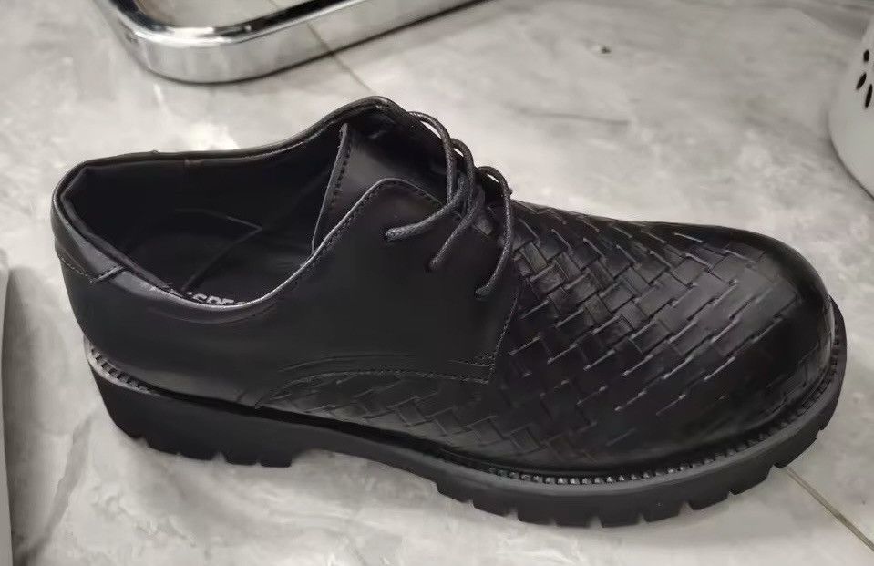 Genuine Leather Real Leather Casual Platform Lace-Up Trendy Boots Loafers Size US 10.5 / EU 43-44 - 2 Thumbnail