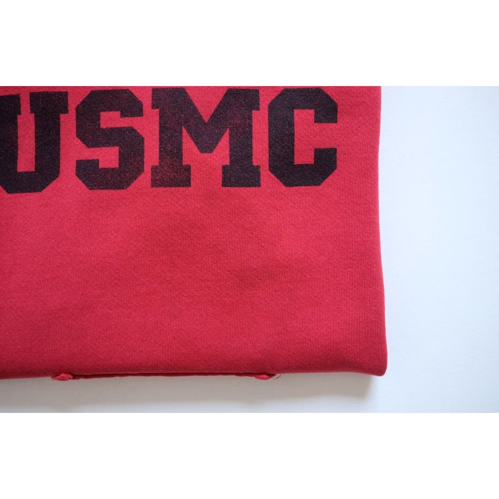 Soffe VINTAGE Soffe Hoodie Mens 90s USMC Logo Graphic Print Fleece Red SZ M Size US M / EU 48-50 / 2 - 4 Thumbnail