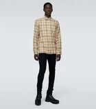 Raf Simons o1y0325 Checked Shirt in Beige/Black Size US M / EU 48-50 / 2 - 5 Thumbnail