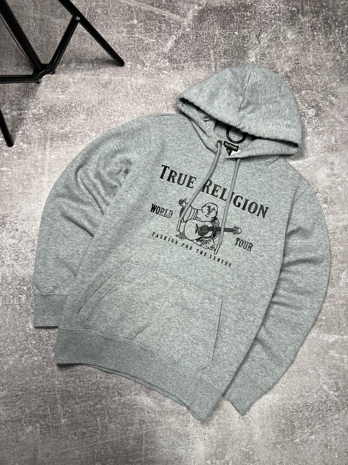 True Religion Vintage True Religion Hoodie Big Logo Size L Size US L / EU 52-54 / 3 - 1 Thumbnail