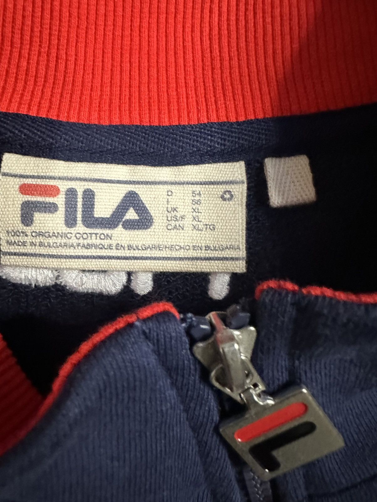 Fila × Vintage Vintage FILA full zip Sweater Size US XL / EU 56 / 4 - 3 Thumbnail
