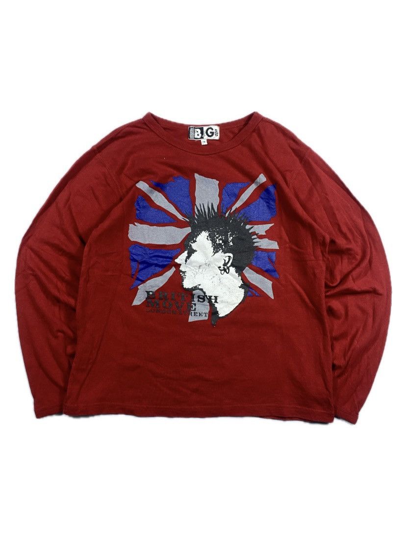 BERNINGS SHO Japanese Bernings Sho Gothic skull long sleeve ifsix style Size US M / EU 48-50 / 2 - 1 Thumbnail
